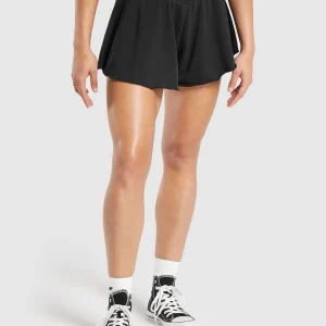 New Gymshark Lifting Crossover Cotton Shorts Black