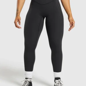 Sale Gymshark Lifting Dipped Waistband Leggings Black