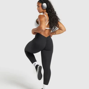 Sale Gymshark Lifting Dipped Waistband Leggings Black