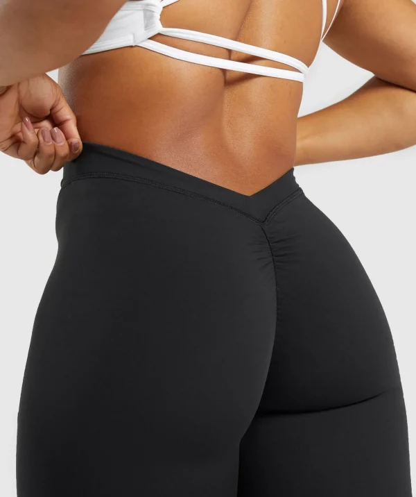 Sale Gymshark Lifting Dipped Waistband Leggings Black