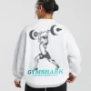 Discount Gymshark Lifting Essential Sweater White