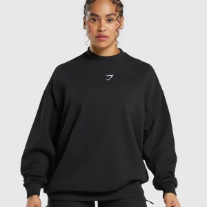 Online Gymshark Lifting Essential Sweater Black