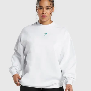 Discount Gymshark Lifting Essential Sweater White