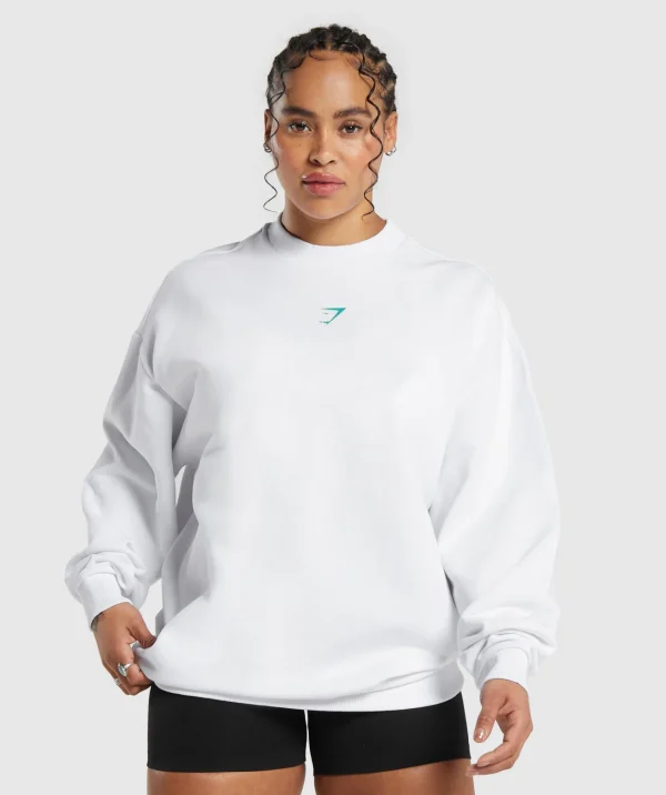 Discount Gymshark Lifting Essential Sweater White