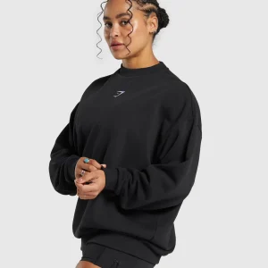 Online Gymshark Lifting Essential Sweater Black