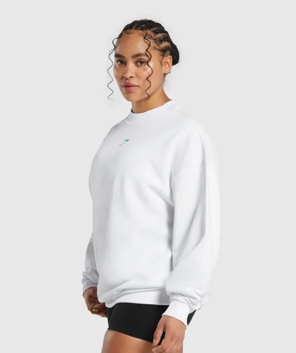 Discount Gymshark Lifting Essential Sweater White