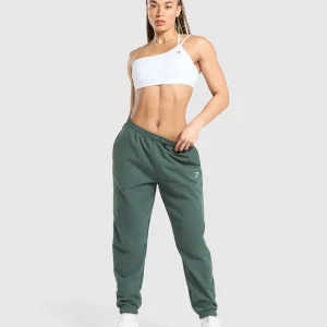 Fashion Gymshark Lifting Graphic Oversized Joggers SlateTeal