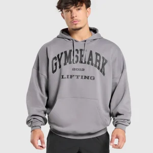 New Gymshark 2012 Lifting Hoodie MediumGrey