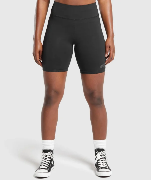 New Gymshark Lifting Logo Shorts Black