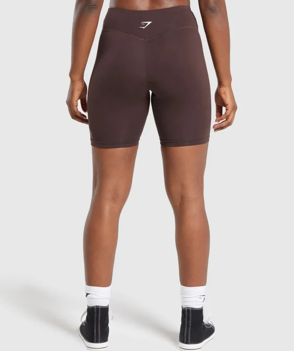 Hot Gymshark Lifting Logo Shorts HeritageBrown