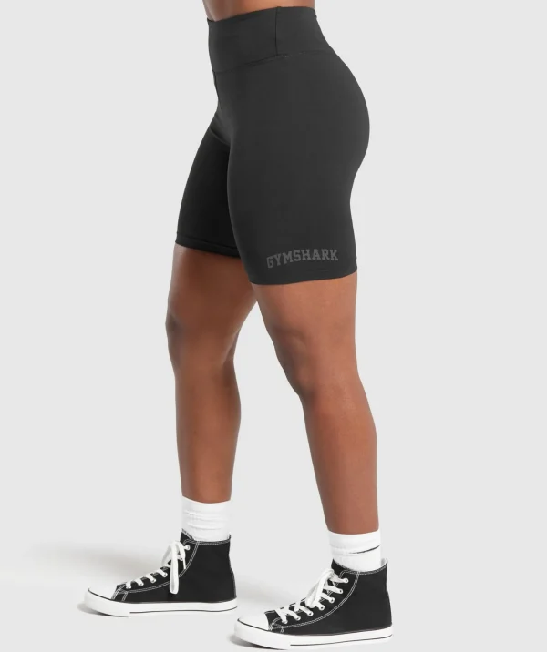 New Gymshark Lifting Logo Shorts Black