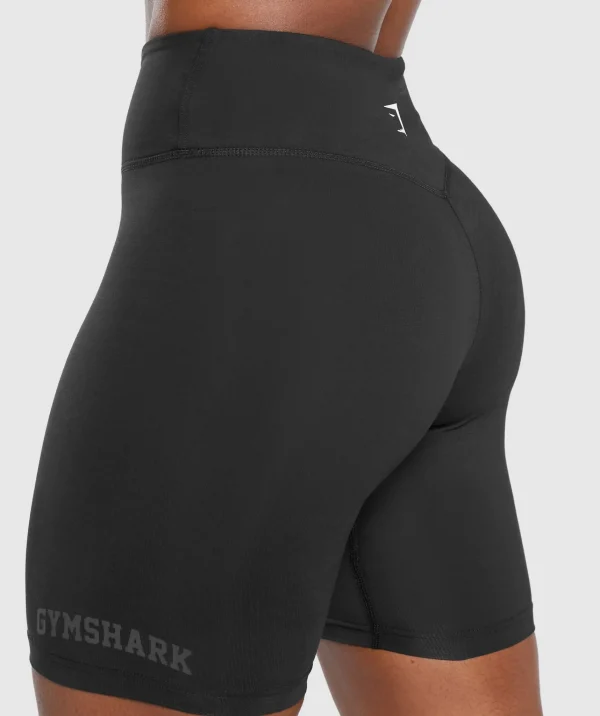 New Gymshark Lifting Logo Shorts Black