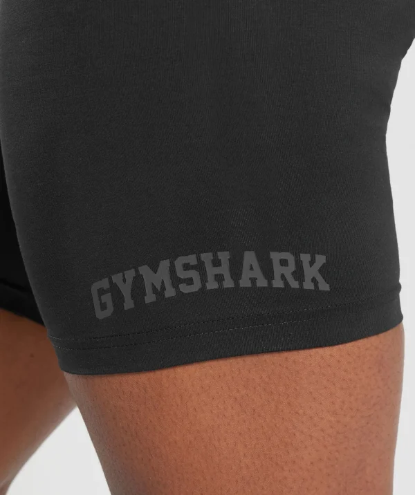 New Gymshark Lifting Logo Shorts Black