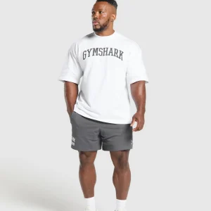 Outlet Gymshark Lifting Mesh 7" Shorts PitchGrey