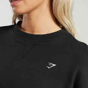 Best Gymshark Lifting Oversized Sweatshirt Black