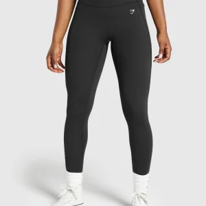 Hot Gymshark Lifting Pocket Leggings Black