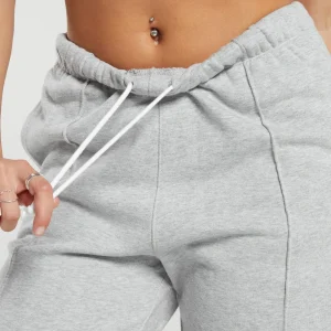 Outlet Gymshark Lifting Straight Leg Joggers LightGreyCoreMarl