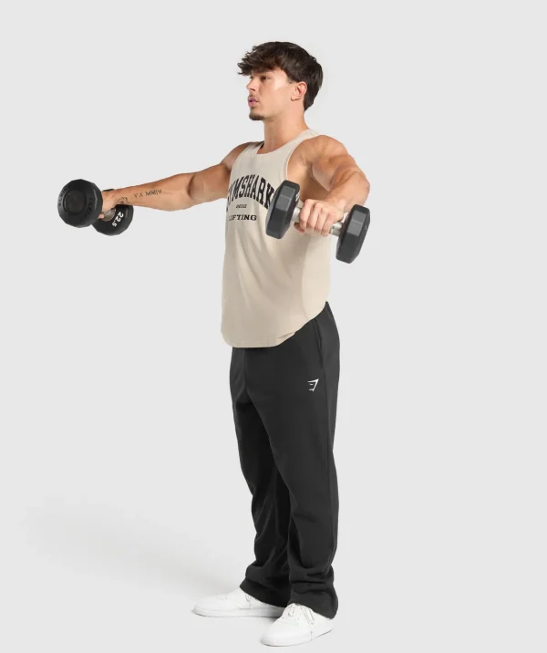 Discount Gymshark 2012 Lifting Tank PebbleGrey