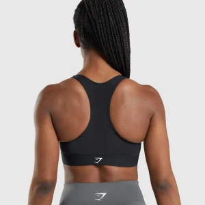 Online Gymshark Lightweight High Support Sports Bra Black