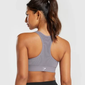 Discount Gymshark Lightweight High Support Sports Bra FogPurple