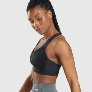 Online Gymshark Lightweight High Support Sports Bra Black