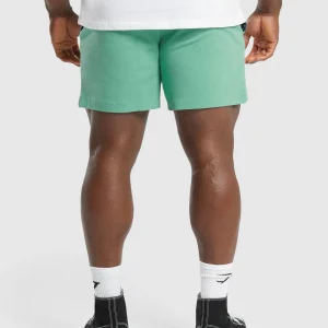 Outlet Gymshark Lightweight Jersey Shorts LagoonGreen