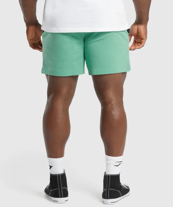 Outlet Gymshark Lightweight Jersey Shorts LagoonGreen