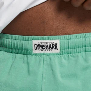 Outlet Gymshark Lightweight Jersey Shorts LagoonGreen