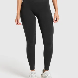 Clearance Gymshark Luxe Seamless Leggings CoalMarl