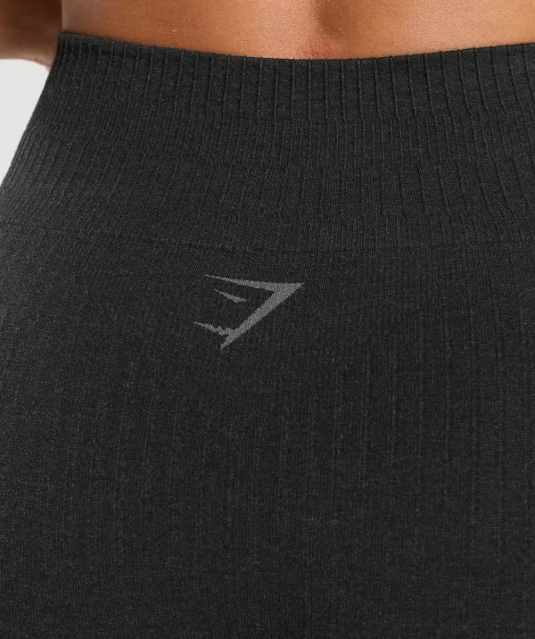 Clearance Gymshark Luxe Seamless Leggings CoalMarl