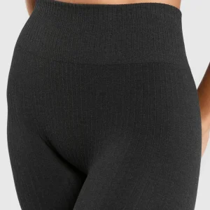 Clearance Gymshark Luxe Seamless Leggings CoalMarl