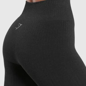 Clearance Gymshark Luxe Seamless Leggings CoalMarl