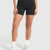 Hot Gymshark Luxe Seamless Shorts CoalMarl