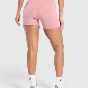 New Gymshark Luxe Seamless Shorts CosyPinkMarl