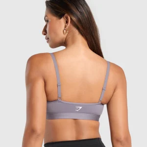 New Gymshark Mesh Sports Bra FogPurple