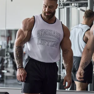 New Gymshark Mesh Tank White