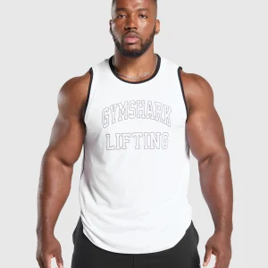 New Gymshark Mesh Tank White