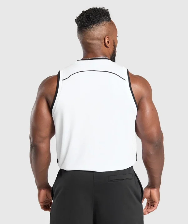 New Gymshark Mesh Tank White