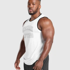 New Gymshark Mesh Tank White