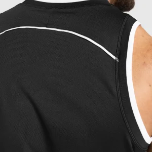 Hot Gymshark Mesh Tank Black