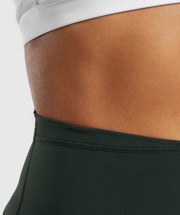 Sale Gymshark Mesh Waistband Leggings VictoryGreen