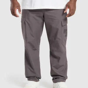 Sale Gymshark Metal Lifting Cargo Pants BrushedPurple