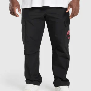 Fashion Gymshark Metal Lifting Cargo Pants Black