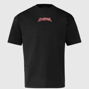 Sale Gymshark Metal Lifting Graphic T-Shirt Black