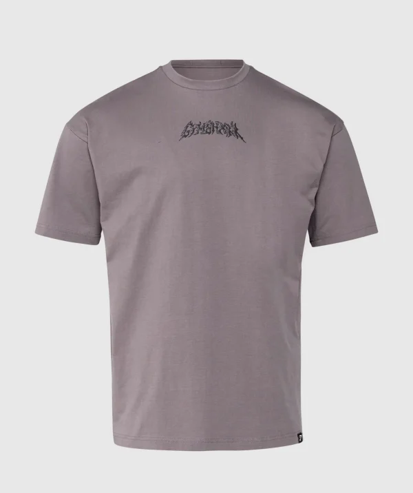 Fashion Gymshark Metal Lifting Graphic T-Shirt BrushedPurple