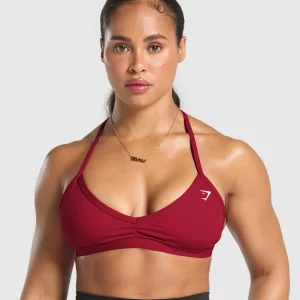 Fashion Gymshark Minimal Sports Bra RepsRed