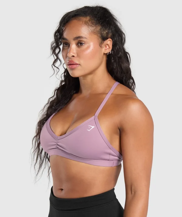 Fashion Gymshark Minimal Sports Bra SoftPurple