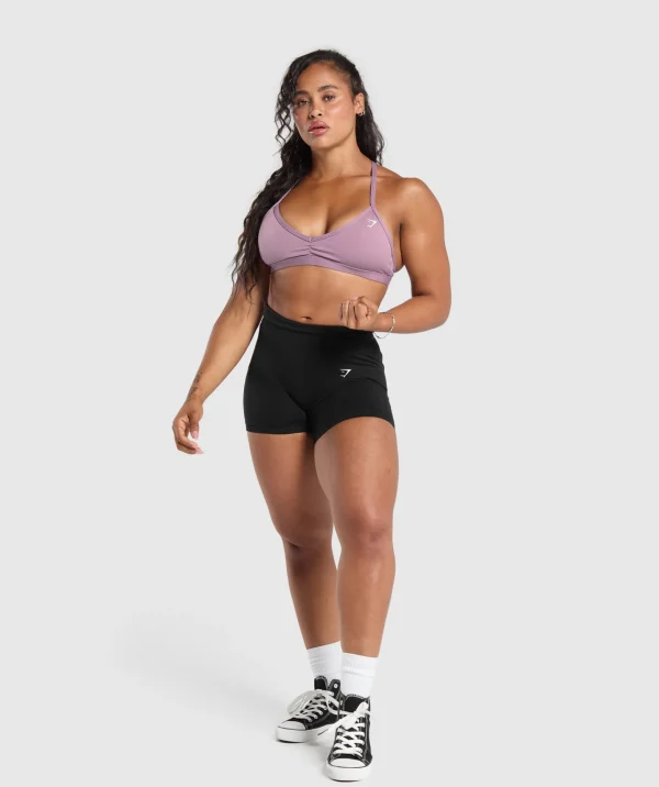 Fashion Gymshark Minimal Sports Bra SoftPurple