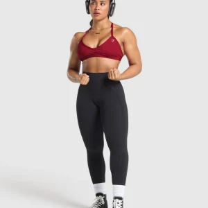 Fashion Gymshark Minimal Sports Bra RepsRed