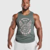 Best Gymshark Movin' Metal Graphic Tank SlateTeal